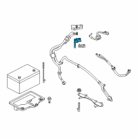 OEM Nissan 370Z Holder FUSEIBLE Link Diagram - 24380-79915