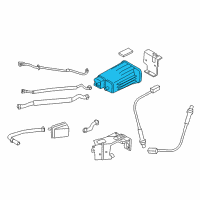 OEM Kia Forte Canister Assembly Diagram - 314101M651