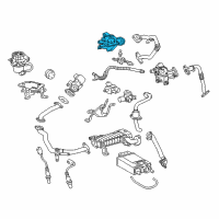 OEM Lexus Valve Set, Emission Diagram - 25701-38132