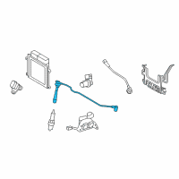 OEM Hyundai Cable Assembly-Spark Plug NO.1 Diagram - 27420-23700