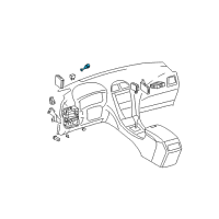OEM Toyota 4Runner Stoplamp Switch Diagram - 84340-09310