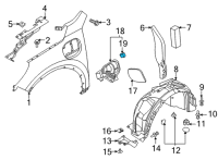 OEM Lincoln Corsair Release Solenoid Diagram - FT4Z-6328610-A