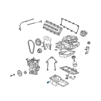 OEM Chrysler Screw-Oil Drain Diagram - 6506100AA