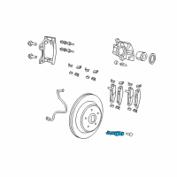 OEM Jeep Wrangler Sensor-Wheel Speed Diagram - 52125003AD