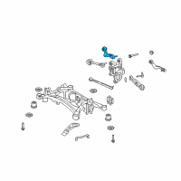 OEM Lexus Rear Upper Control Arm Assembly Diagram - 48790-50080