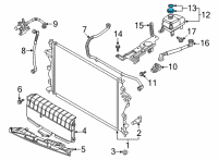 OEM Hyundai Cap Assembly-Radiator Diagram - 25330-D9000