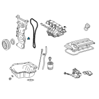 OEM Lexus TENSIONER Assembly, Chain Diagram - 13540-0H010