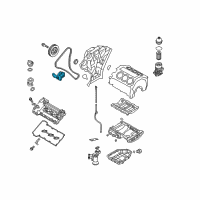 OEM Hyundai Tensioner Assembly-Timing Chain Diagram - 24410-3CGA3