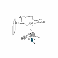 OEM Ram Bracket-A/C Compressor Diagram - 53031709AA