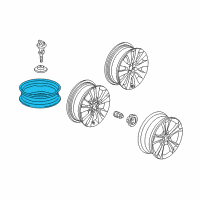 OEM Acura TSX Disk, Wheel (16X4T) (Cmc/Cla) Diagram - 42700-TA5-A51