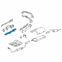 OEM Chevrolet Impala Shield-Exhaust Manifold Lower Heat (RH) Diagram - 24506295