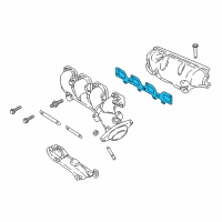 OEM Jeep Gasket-Exhaust Manifold Diagram - 5038098AA
