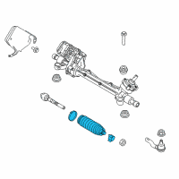 OEM Lincoln Boot Kit Diagram - AA5Z-3332-A