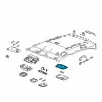 OEM Honda Base Complete (Cashmere Ivory) Diagram - 34254-T2A-023ZA