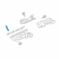 OEM Ford Manifold With Converter Stud Diagram - -W714869-S431