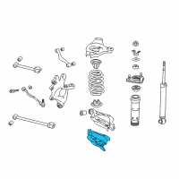 OEM Cover, Lower Control A Diagram - 48737-30020