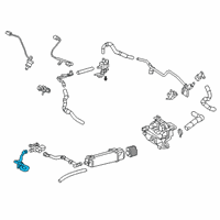 OEM Lexus Hose Sub-Assembly, Fuel Diagram - 77404-76070