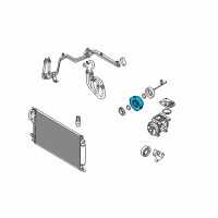 OEM Kia Clutch Assembly-Magnetic Diagram - 976402E300