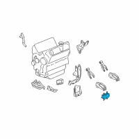 OEM Chevrolet Impala Transmission Mount Diagram - 22146834