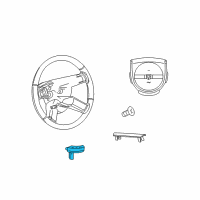 OEM Chrysler Sensor-Steering Wheel Angle Diagram - 5135969AA
