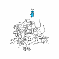 OEM Ford Ranger Reservoir Assembly Diagram - 3L3Z-3A697-AA
