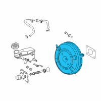 OEM Kia Booster Assembly-Brake Diagram - 59110A7000
