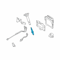 OEM Hyundai Plug Assembly-Spark Diagram - 18850-11050