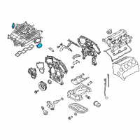 OEM Nissan Gasket-Adapter Diagram - 16175-JK21A
