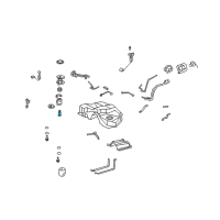 OEM Lexus Fuel Pump Assembly W/Filter Diagram - 23220-38030