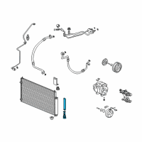 OEM Honda Civic Filter Sub-Assembly Diagram - 80101-S9A-013