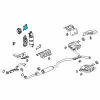 OEM 2021 Honda Civic Gasket Comp B, T/C Diagram - 18234-RPY-G02