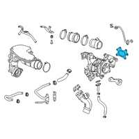 OEM Honda Accord Gasket A, Turbocharger Diagram - 18233-6B2-A01