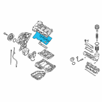 OEM Hyundai Veracruz Gasket-Rocker Cover, LH Diagram - 22453-3C120