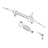 OEM Saturn SC Boot Kit Clip Diagram - 11571140
