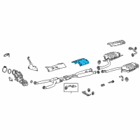 OEM Lexus INSULATOR Sub-Assembly Diagram - 58043-50040
