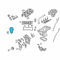 OEM Jeep Wrangler Chain-Timing Secondary Diagram - 5047963AB