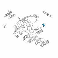OEM Nissan Sensor-INCAR Floor Diagram - 27720-3AA0A
