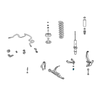OEM Acura TSX Boot, Ball Joint (Upper) Diagram - 51464-S04-013