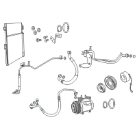 OEM Jeep Gladiator O Ring-A/C Line Diagram - 5183358AA