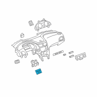 OEM Chevrolet Impala Module Diagram - 22860591