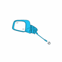 OEM 2012 Jeep Grand Cherokee Outside Rear-View Mirror Right Diagram - 68365716AC