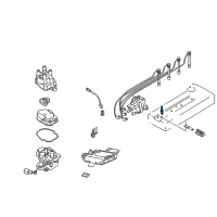 OEM Nissan Altima Spark Plug Diagram - 22401-1P117