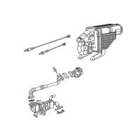 OEM Jeep Gladiator Gasket-Egr Tube Flange Diagram - 5281492AB