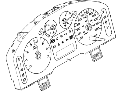 Ford 6F9Z-10849-AB Instrument Cluster