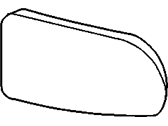 OEM Chevrolet S10 Mirror Head-6.5 X 6.0 - 15618780
