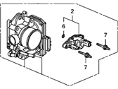 OEM Honda Throttle Body, Electronic Control (Gmc0A) - 16400-RME-A01
