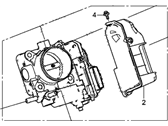 OEM Honda Accord Throttle Body, Electronic Control (Gmf4C) - 16400-5A0-A02