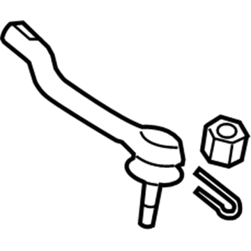 Nissan D8520-JA00A Socket Kit-Tie Rod, Outer