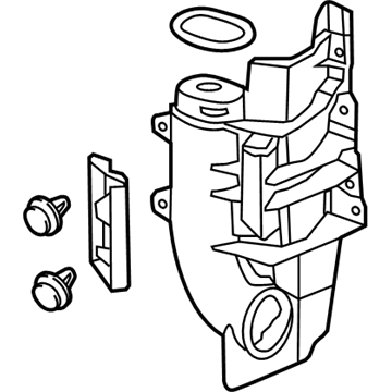 Acura 17254-R4H-A00 Tube Assembly C, Air In.