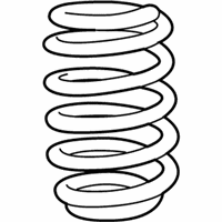 OEM Dodge Charger Front Coil Spring - 5168883AC